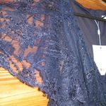 Mac Duggal  67493 Womens Blue VINTAGE FLUTTER SLEEVE EVENING GOWN Dress Photo 9