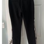 Diane Von Furstenberg  high rise straight leg wool snakeskin two tone pants 2 Photo 6