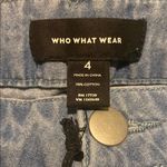 Who What Wear Blue Denim Jogger Pants Photo 5