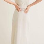 Mango Midi Linen Dress Photo 3