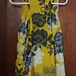 CAbi  Style 286 Bali Yellow Floral Tank Size S Photo 2