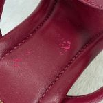 Cole Haan Womens Shayla Thong Wedge Sandal Cork Heel Patent Leather Size 8 READ Photo 10