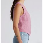 Madewell  Single Breasted Linen Vest New! Photo 2