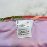 Bar III Women's Swim Green Boho Tropical-Print Ruched Bikini Bottom Size M New Photo 3