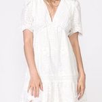 Adelyn Rae  Gigi 3d Embroidery A-line Dress In White Photo 0