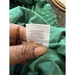 Buxom Curvy Maxi Dress Button Up Tiered Layered Ruffles Sz 3X Boho NWOT READ Green Photo 11