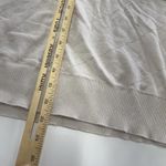 Carmen Marc Valvo Sweater Womens Medium Cream Pullover Lightweight Knit Crewneck Photo 5