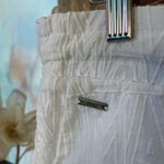 Maaji  Tammy White Embroidery Beach Shorts Pull On Drawstring Pockets - Sz L 💚🎀 Photo 5