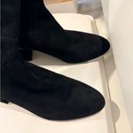 Stuart Weitzman  Women's Black Stretch Suede Over-The-Knee Boots SG180 Size 8B Photo 6