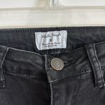 White Birch  Women's S Distressed Black Skinny Jeans Stretchy Classic Grunge Emo Photo 3