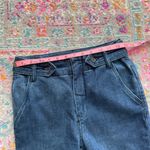 Anthropologie Pilcro Polished Mid Rise Blue Dark Wash Full Length Bootcut Jeans Photo 11