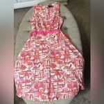 ‎Pattern Sleeveless Dress Pink Size 4 Photo 6