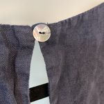 lungo l'arno Lungo L’Arno 100% Linen Blue Beaded Collar Dress Size XS Photo 6