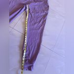 Champion unbranded Weave Lilac Purple Lavender Sweatpants Size Medium joggers drawstring Photo 3