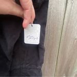 Free People NWT We The Free Jayde Cord Coveralls Jumpsuit Overall Black Small Photo 5