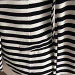 Forever 21 Black and White Striped Blazer Photo 1