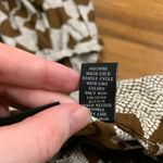 INC International Concepts Brown Cream Checkered Shirt Dress Belted Short Size 6 Photo 8