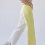 BDG New  High Rise & Wide Leg Color-block, high waisted, wide leg jeans bright Photo 2