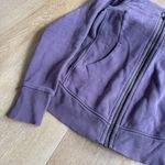Lululemon Purple Zip-Up Hooded Sweatshirt Photo 1