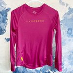 Nike  Dri-Fit Livestrong Pink Fleece Long Sleeve Photo 0