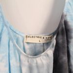 New Electric & Rose Blue Tie Dye Linda Sleeveless Lightweight Crop Top Size L Photo 5