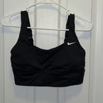 Nike Black  Sports Bra Women’s Medium Dri-Fit Photo 0