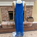 Gianni Bini  Vibrant Blue Dress with Fringe / 12 / Excellent condition Photo 3
