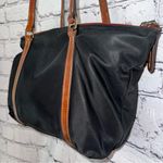 Dooney & Bourke Vintage Leather & Vinyl Shoulder Bag with FLAWS Photo 5