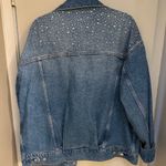 Reformation  Brooks Oversized Denim Jacket, Size L Photo 2