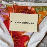 Mara Hoffman NWT  Lei String Bikini Bottom in Floral Multi Size XL Photo 8