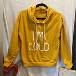 SheIn “I am Cold” Modern Sweatshirt for Women Size L Photo 0