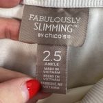 Chico's 2.5 US 14 L Fabulously Slimming Ankle Pants Snake Print Stretch Pull On Photo 4