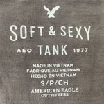 American Eagle  Soft & Sexy Gray Blue Tie Dye Sleeveless Tank Top Photo 8