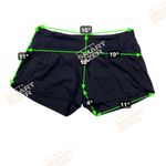 Lululemon  Run Speed Short Black Rear Zip Pocket Size 10 Photo 2