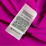 DKNY  Women’s Hot Pink Balloon Sleeve Shift Dress Skirt Bottom Blouson size 8 Photo 9