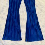 Boutique Cobalt Blue Plisse Pants Photo 8