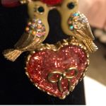 Betsey Johnson Gorgeous Betsy Johnson 3D Heart Bird necklace  Photo 7
