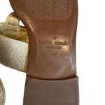 Kate Spade  Carolina T-Strap Leather Sandals Ankle Strap, Sz 6.5 Photo 10