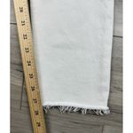 GRLFRND  Karolina High Rise Straight JEAN WHITE SANDS Distressed Sz‎ 25 NWT Photo 7