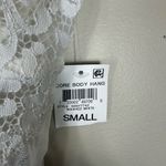 INC International Concepts Womens S White NWT Sheer Lace Mesh Thong Bodysuit Photo 5