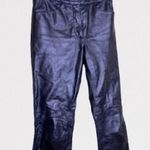 Jane Doe genuine leather pants Black Size 2 Photo 2