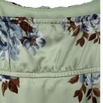 Thirty Thirty Y2K Babydoll Floral Satin‎ Maxi Slip Dress Size Large Feminine Green Photo 7