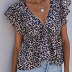 SheIn Floral Blouse Photo 0