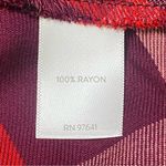 J Jill Burgundy Red Plaid V Photo 4