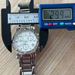 Bulova  Diamond Chronograph Ladies Watch Mother of Pearl Dial Stainless Bracelet Photo 14