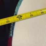 Lavish Blouse Womens XL Geometric Print Dolman Short Sleeve Tunic Keyhole Neck Photo 8