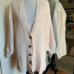 Shewin XL Pink Button Cardigan Photo 0