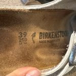 Birkenstock  White Arizona Double Strap Slip On Sandals Size 8 Photo 3