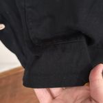 Eshakti Custom Black Dress polka dot embroidered V-neck loose tunic Photo 7