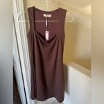 NWT Quince Brown Sleeveless Dress Photo 1
